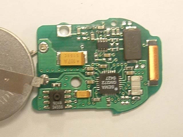 Wireless Tire Pressure Sensor - FCC ID MRXGMX272AM - Schrader Electronics