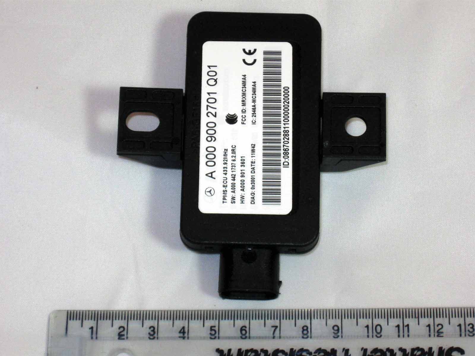 Tire Pressure Monitoring System Receiver - FCC ID MRXMC34MA4 - Schrader Electronics