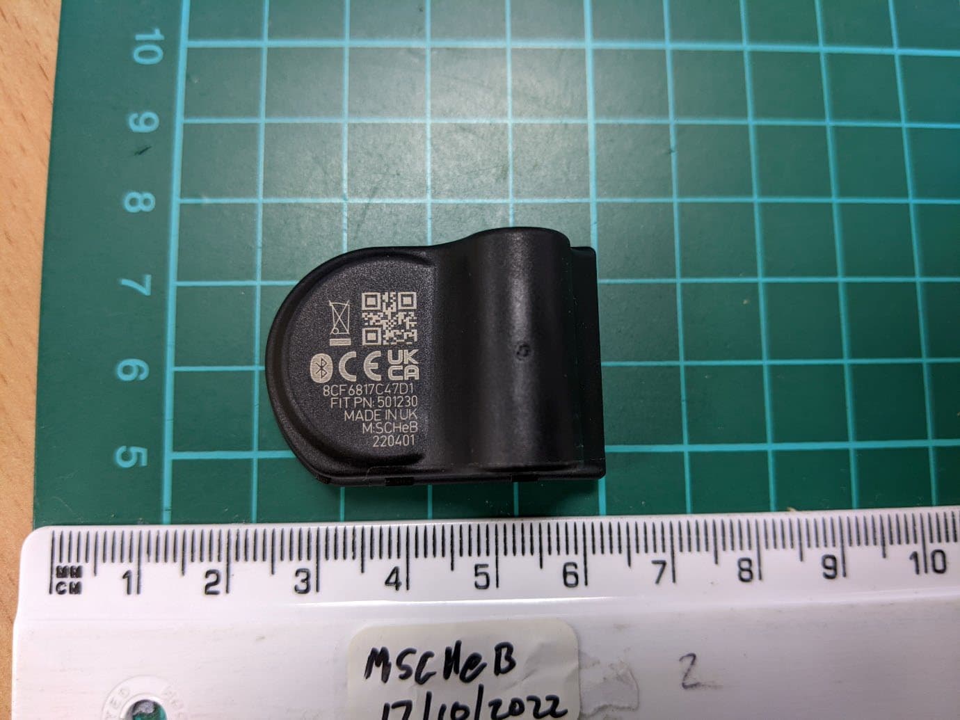 Tyre Pressure Monitoring System - FCC ID MRXSCHEB - Schrader Electronics (3)