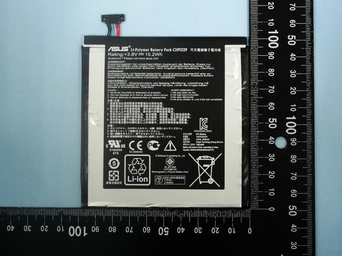 MEMO PAD - FCC ID MSQK011 - ASUSTeK Computer Inc