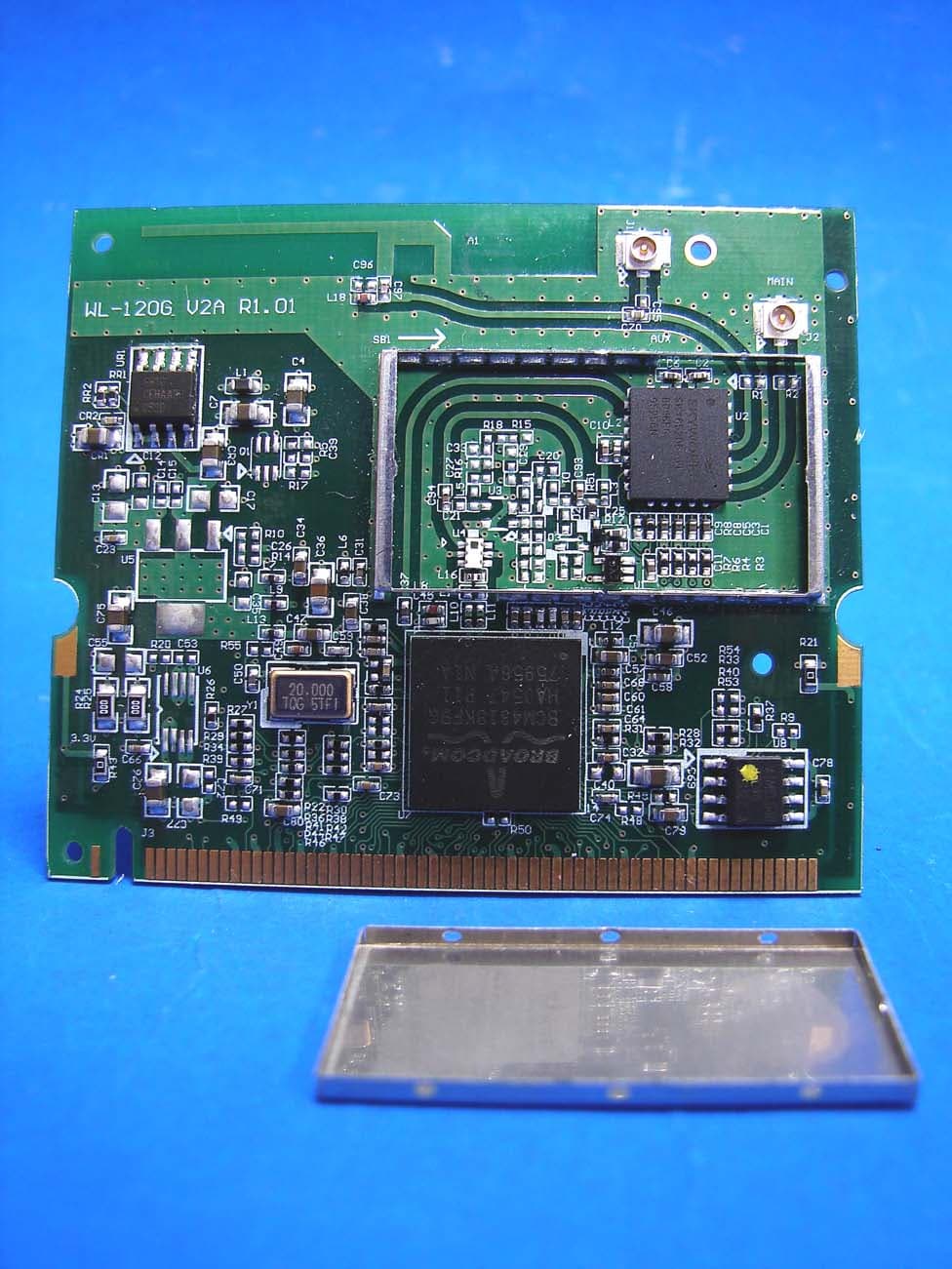 WIRELESS MINI-PCI MODULE - FCC ID MSQWL120GV2A - ASUSTeK Computer Inc (2)