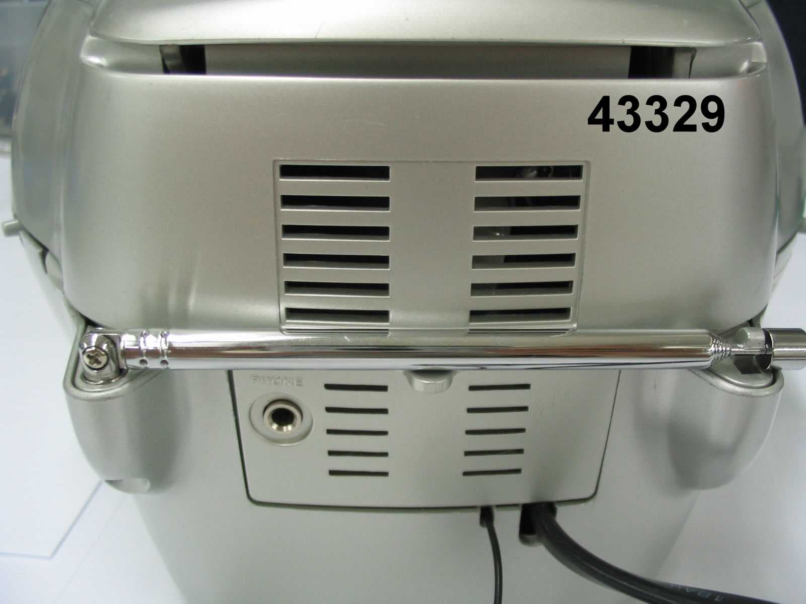 AM/FM CD CLOCK RADIO WITH WEATHER BAND - FCC ID MU4JCR535WN - Lasco Industries Limited