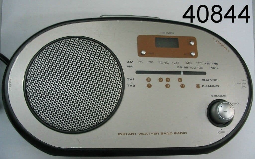 AM/FM WEATHER TV BAND RADIO - FCC ID MU4RP1103 - Lasco Industries Limited