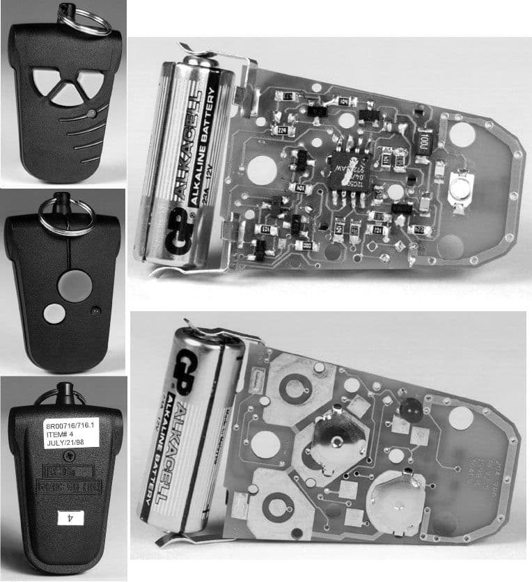 OF-3000 REMOTE TRANSMITTER - FCC ID MVJTX4DU01 - 4D Security Inc.