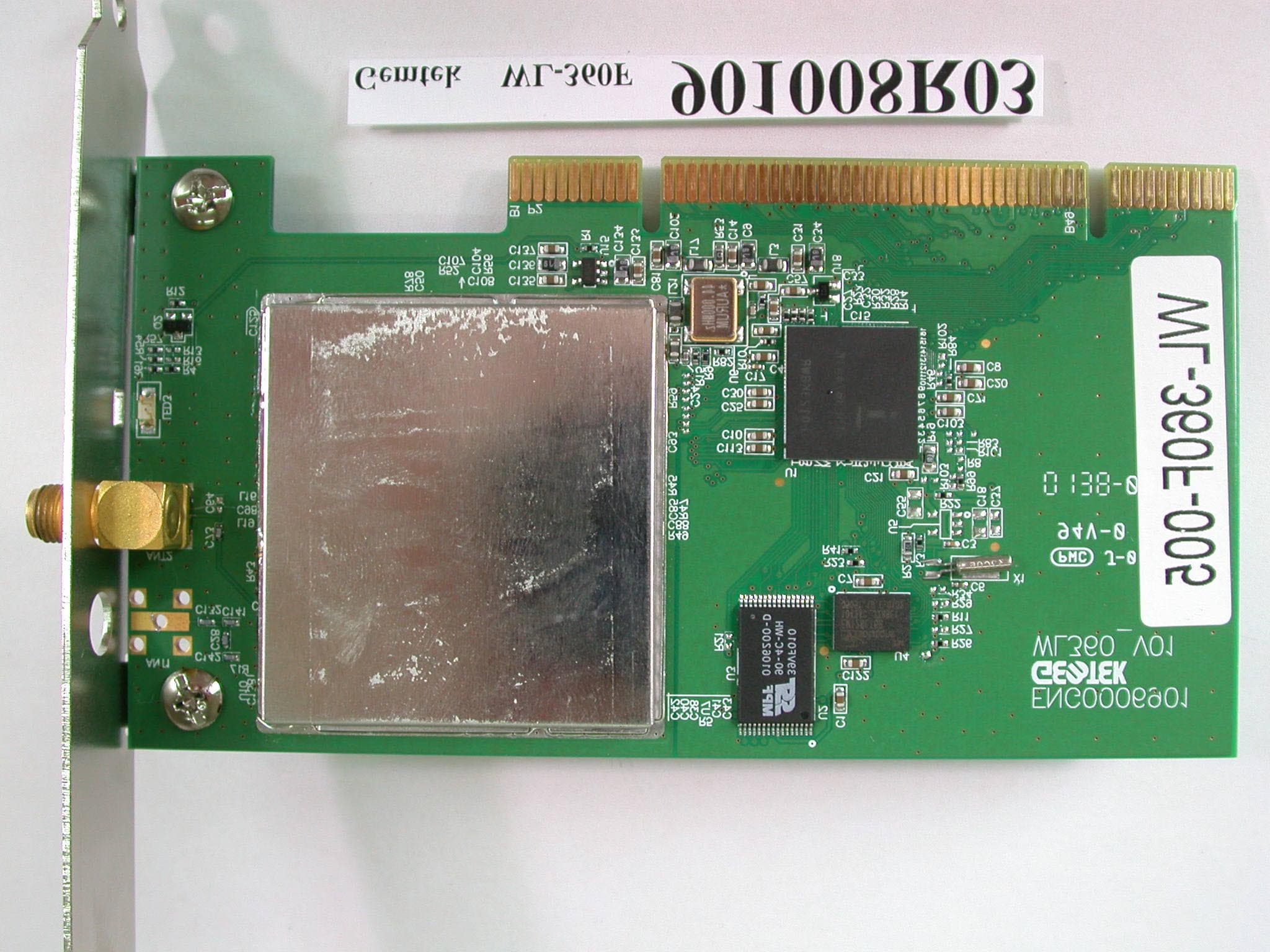 Wireless PCI Card - FCC ID MXF-C901005 - Gemtek Technology Co., Ltd.