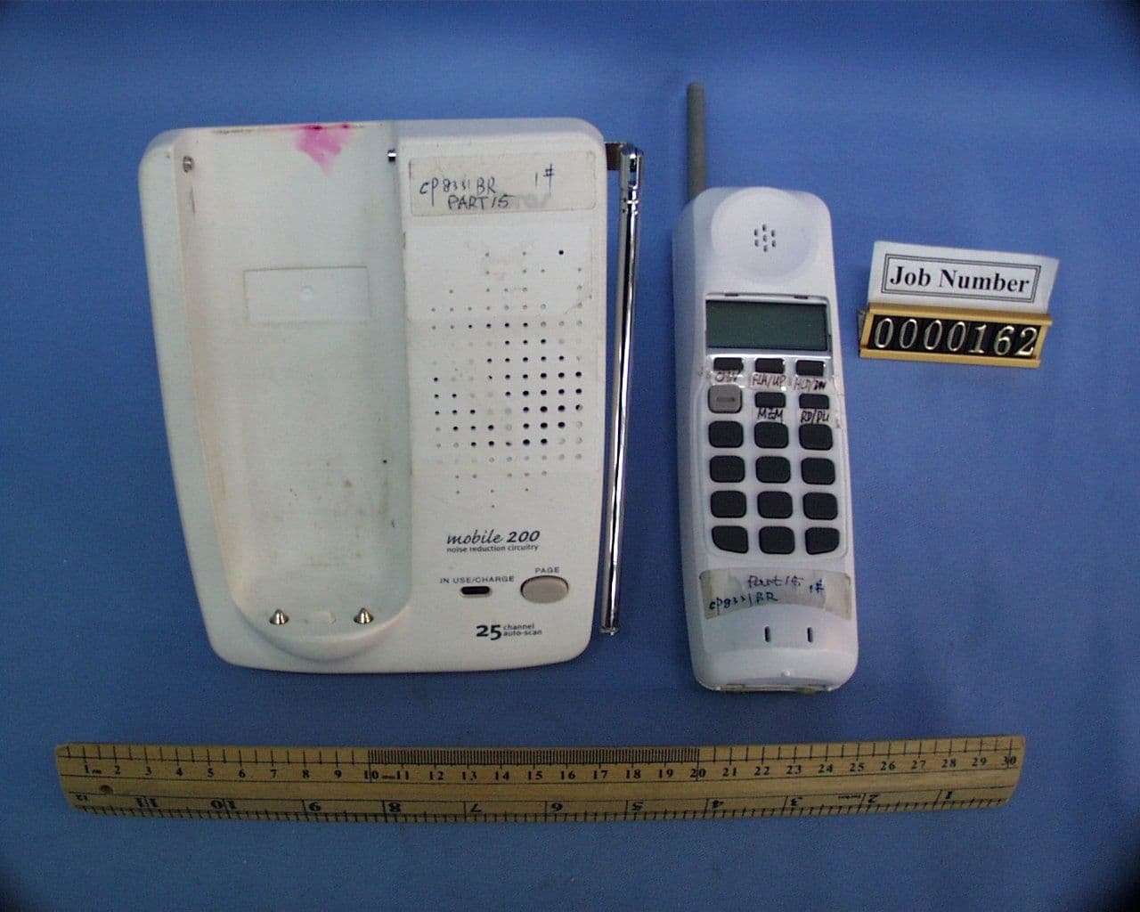 25 Channel Cordless Telephone - FCC ID MZVCP8331BR - Telefield Ltd.