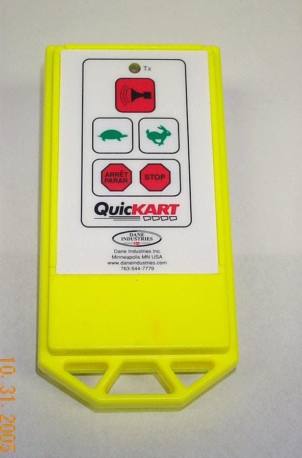 Periodic Transmitter for Electric Cart Pusher - FCC ID N2N600-044 - Dane Technologies, Inc.
