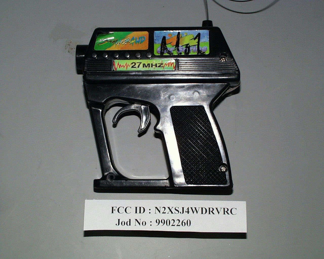 R/C Toy Transmitter - FCC ID N2XSJ4WDRVRC - Light Forever International Limited