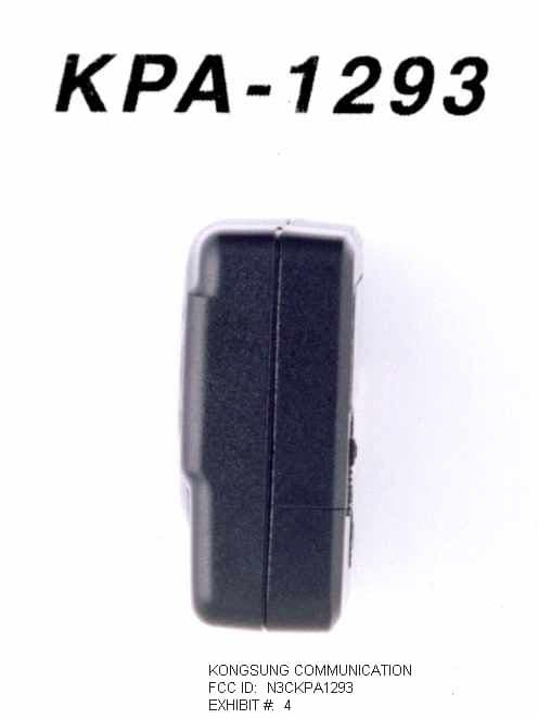 Pager - FCC ID N3CKPA1293 - HB Telecom Co. Ltd.