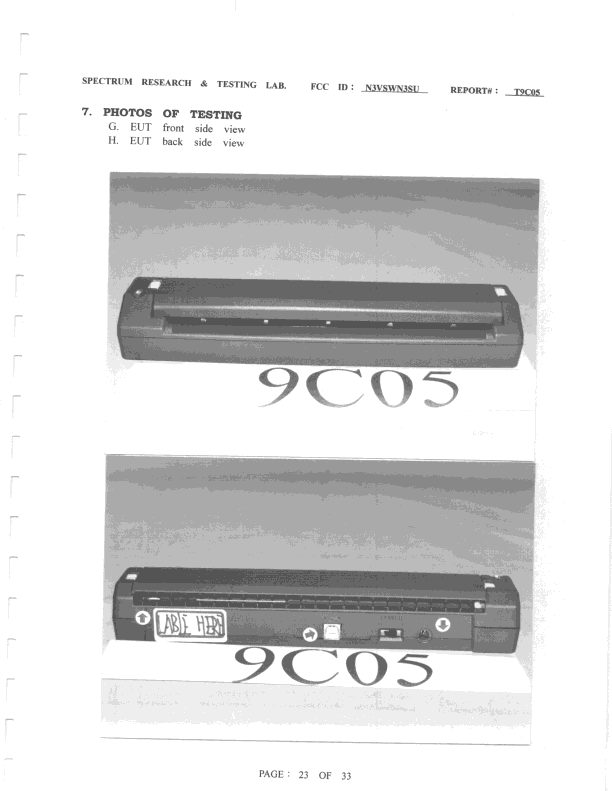 JBP - Part 15 Class B Computing Device Peripheral - FCC ID N3VSWN3SU - Avigramm Technologies Corporation (4)