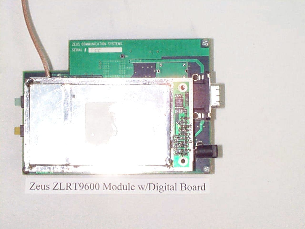 Data Radio Module - FCC ID N4JLRT006 - Zeus Wireless Inc.