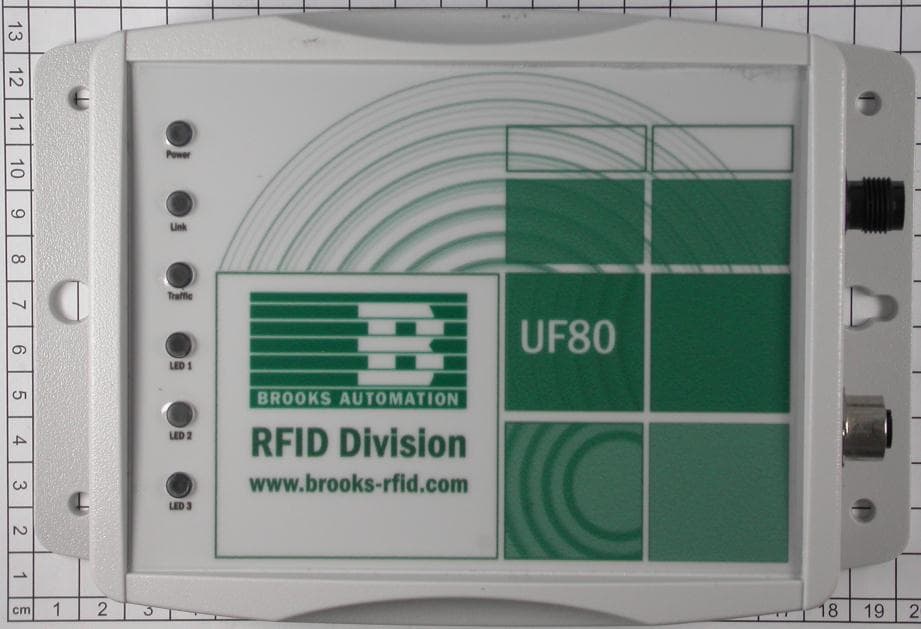 RFID UHF Reader - FCC ID N5GUF80 - Brooks Automation Inc.