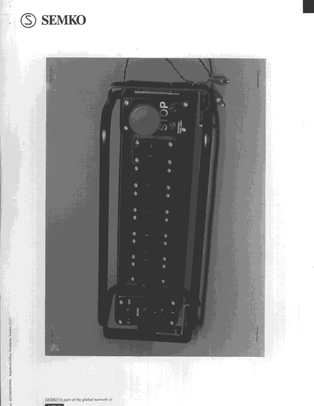 R/C Transmitter - FCC ID N5OSCANRECORC400 - Scanreco AB (2)