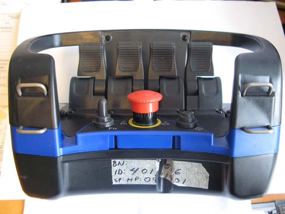 Remote Control - Portable Control Unit - FCC ID N5OTR03G44FH917 - Scanreco AB