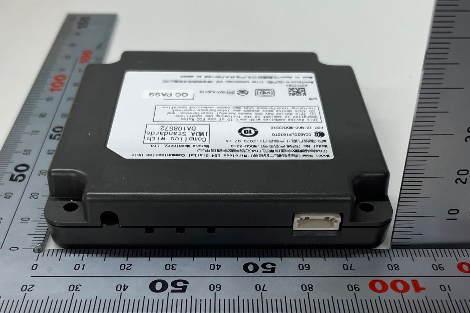 Wireless E84 Digital Communication Unit - FCC ID N6C-WDCU3310H - Silex Technology, Inc. (3)