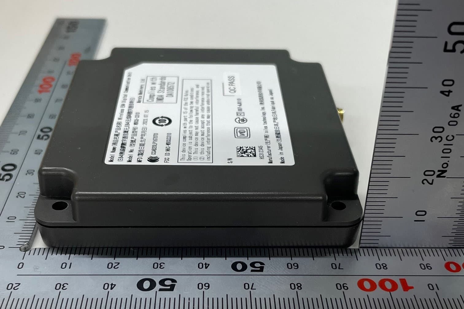 Wireless E84 Digital Communication Unit - FCC ID N6C-WDCU3310H - Silex Technology, Inc. (4)