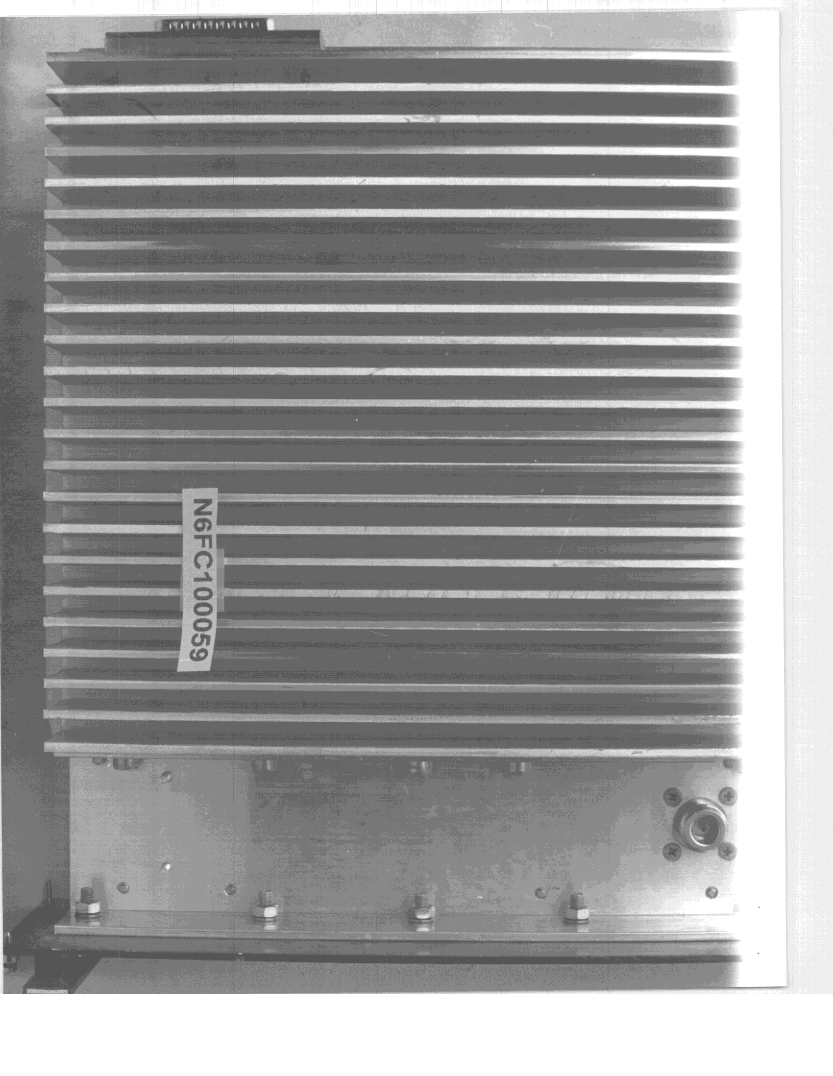 TNB - Licensed Non-Broadcast Station Transmitter - FCC ID N6FCI00059 - ADI Limited, Systems Group (3)