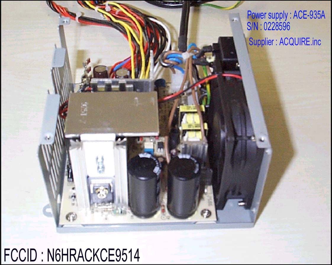 JBC - Part 15 Class B Computing Device/Personal Computer - FCC ID N6HRACKCE9514 - A Plus