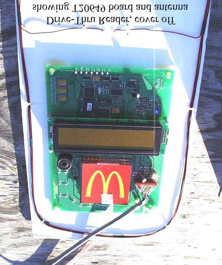 Drive-Thru Reader Radio Identification Device - FCC ID N6SMRIR8 - Gilbarco Inc.