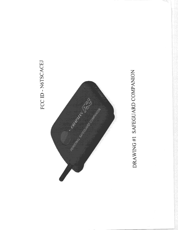 TNF - Licensed Non-Broadcast Transmitter Held to Face - FCC ID N6TSCACEJ - Chapman Technologies Inc.