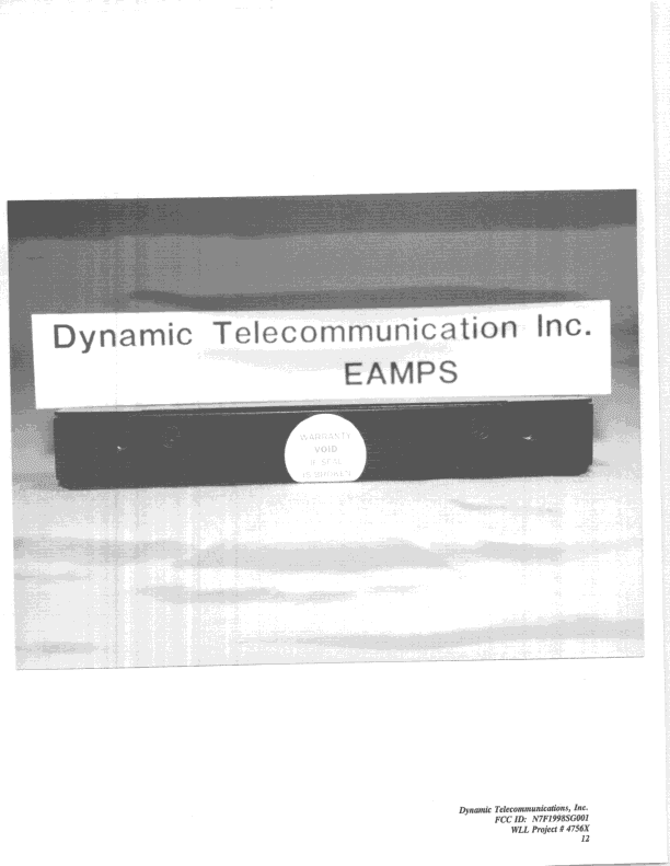 CSR - Scanning Receiver - FCC ID N7F1998SG001 - Dynamic Telecommunications Inc. (3)