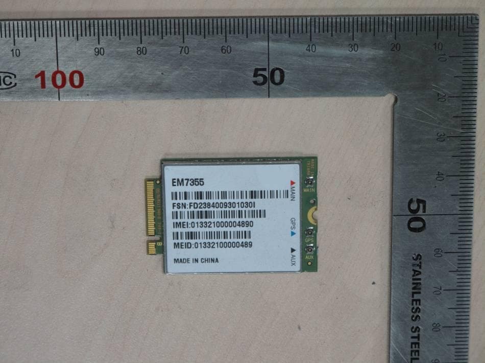 Radio Module - FCC ID N7NEM7355 - Sierra Wireless, ULC
