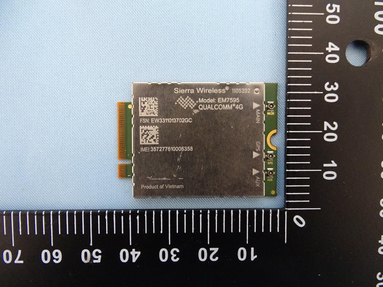 Radio Module - FCC ID N7NEM75Y - Sierra Wireless, ULC