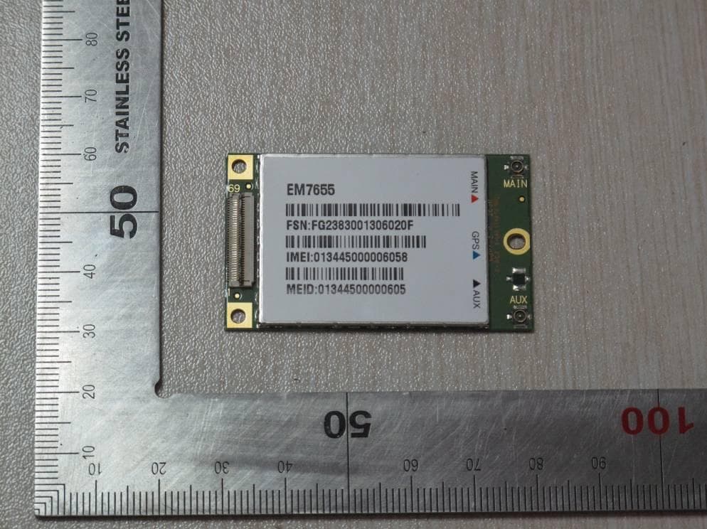 Radio Module - FCC ID N7NEM7655 - Sierra Wireless, ULC