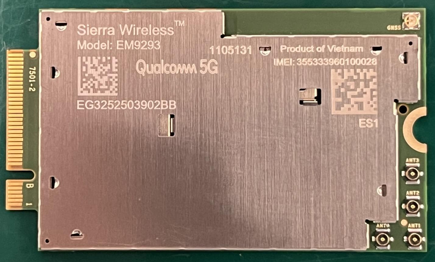 Radio Module - FCC ID N7NEM92P - Sierra Wireless, ULC