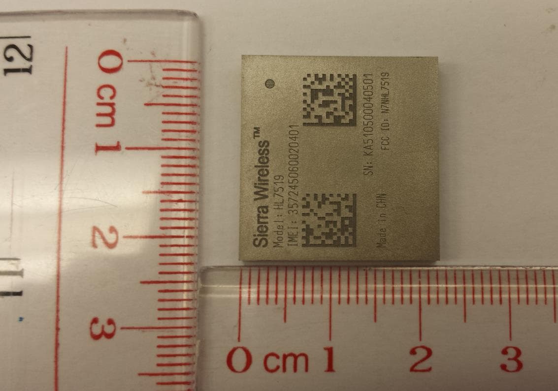 Wireless module - FCC ID N7NHL7519 - Sierra Wireless, ULC