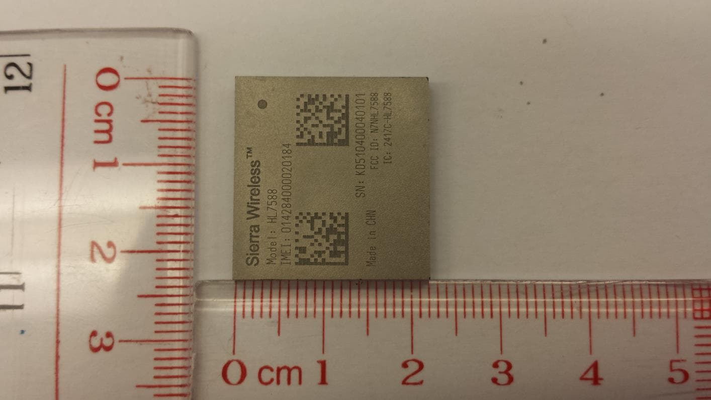 Wireless module - FCC ID N7NHL7588 - Sierra Wireless, ULC