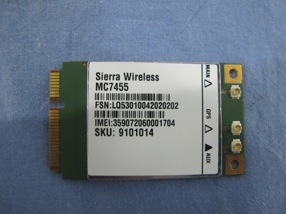 Radio Module - FCC ID N7NMC7455 - Sierra Wireless, ULC
