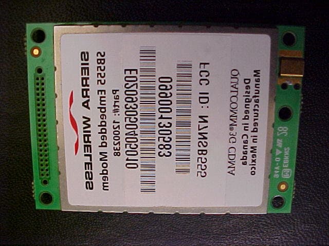 SB555 Embedded Modem Module for Mobile Application - FCC ID N7NSB555 - Sierra Wireless, ULC