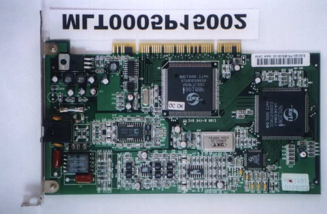 ADSL PCI Network Interface Card - FCC ID N7ZIA300 - Turbocomm Tech Inc.