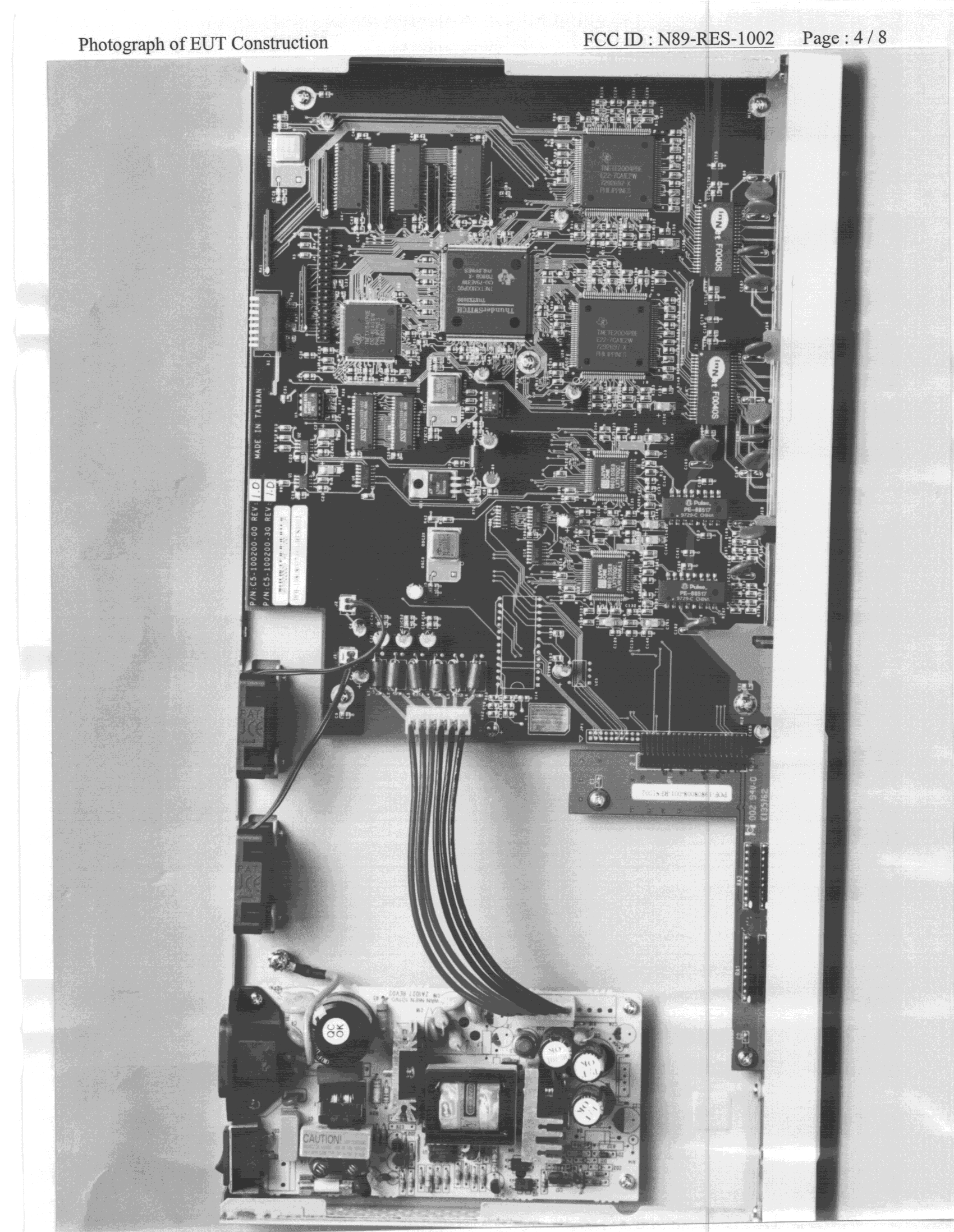 JBP - Part 15 Class B Computing Device Peripheral - FCC ID N89-RES-1002 - CyberTAN Technology Inc. (1)