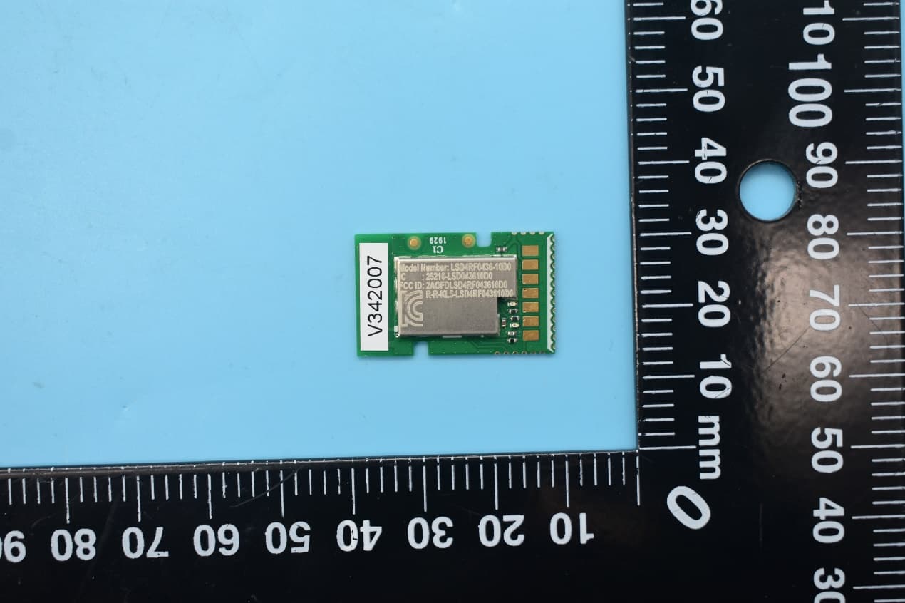 2.4GHz Wireless Module - FCC ID N8NLSD4RF043610D0 - Lierda Science & Technology Group Co.,Ltd