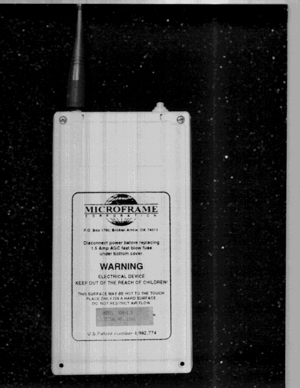 DXX - Part 15 Low Power Communication Device Transmitter - FCC ID N8X1904 - Microframe Corporation (2)