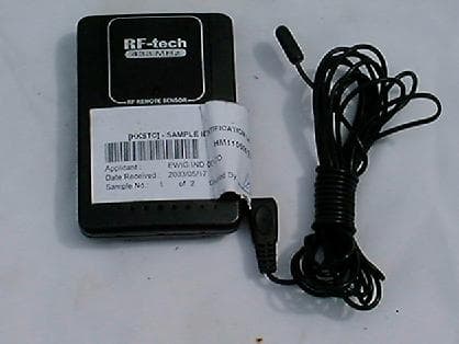 Thermo Sensor Transmitter - FCC ID N9Z217S53 - Ewig Industries Macao Commercial Offshore Limited