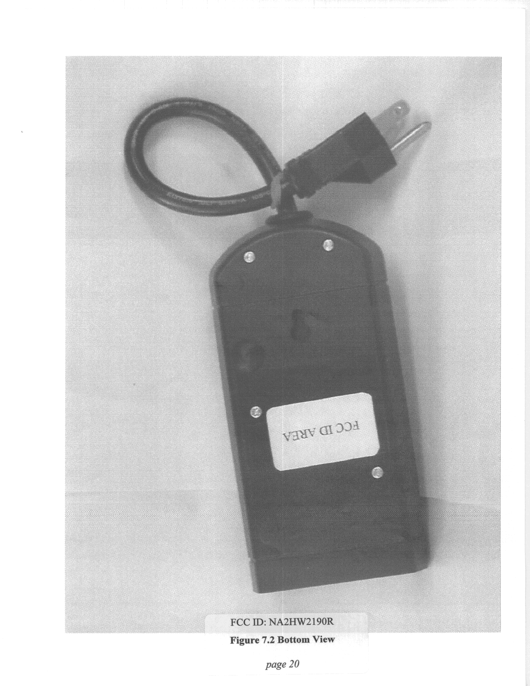Wireless Outdoor Light Control Receiver - FCC ID NA2HW2190R - Thomas & Betts Corporation (2)