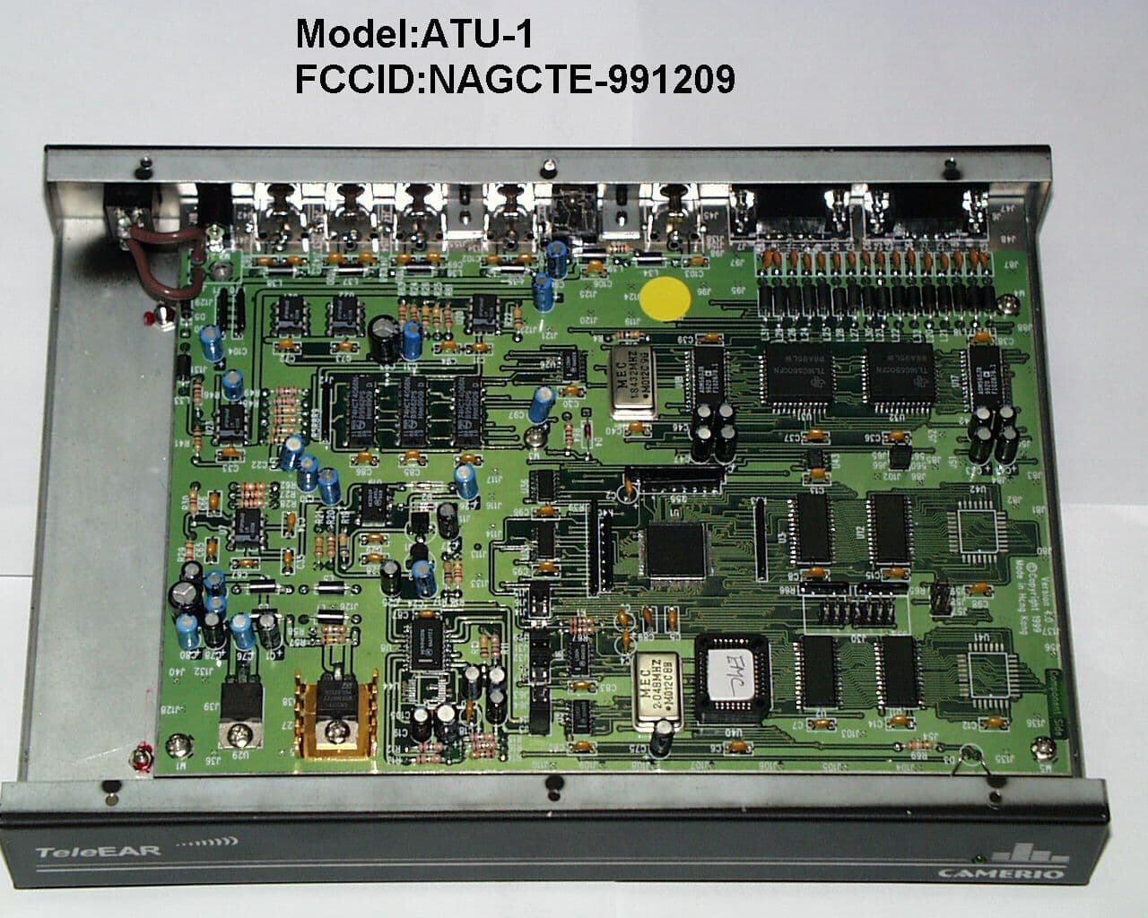 Audio Monitoring System - FCC ID NAGCTE-991209 - Signal Communications Limited