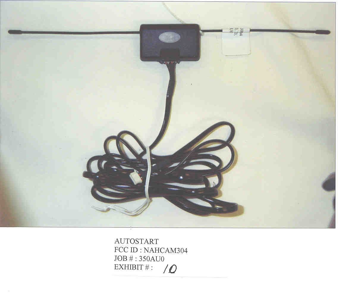 Auto Security Transceiver - FCC ID NAHCAM304 - Autostart