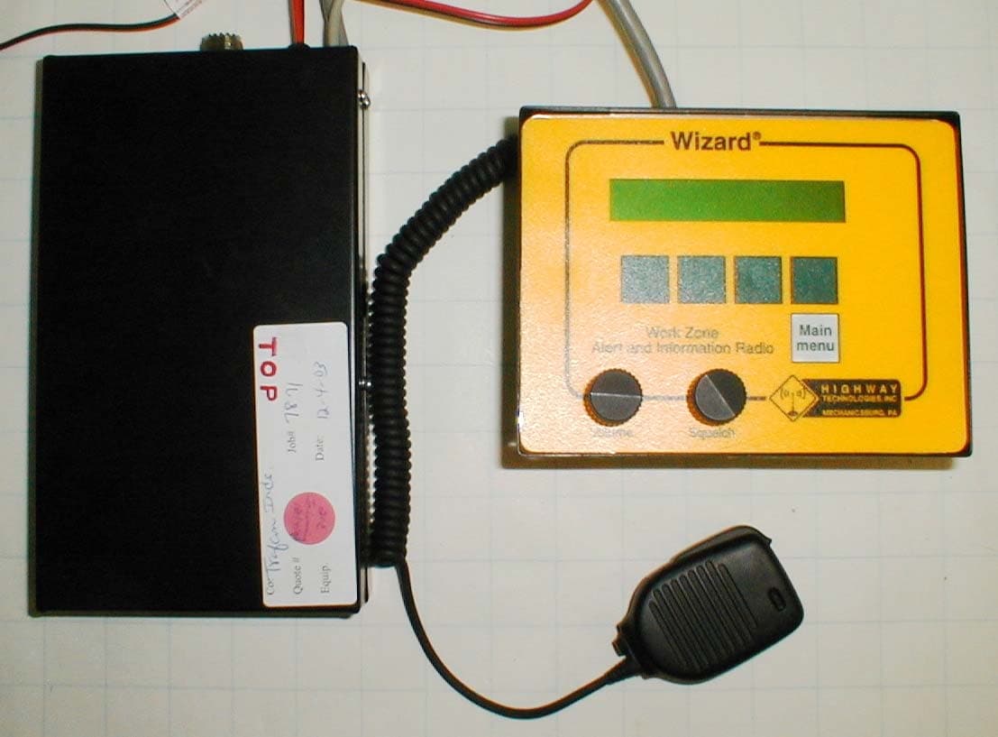 Work Zone Alert and Information Radio - FCC ID NB31033 - Highway Technologies Inc (2)