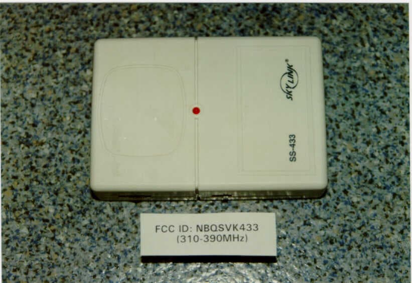 DSC - Part 15 Security/Remote Control Transmitter - FCC ID NBQSVK433 - Secure Pro Holdings Limited