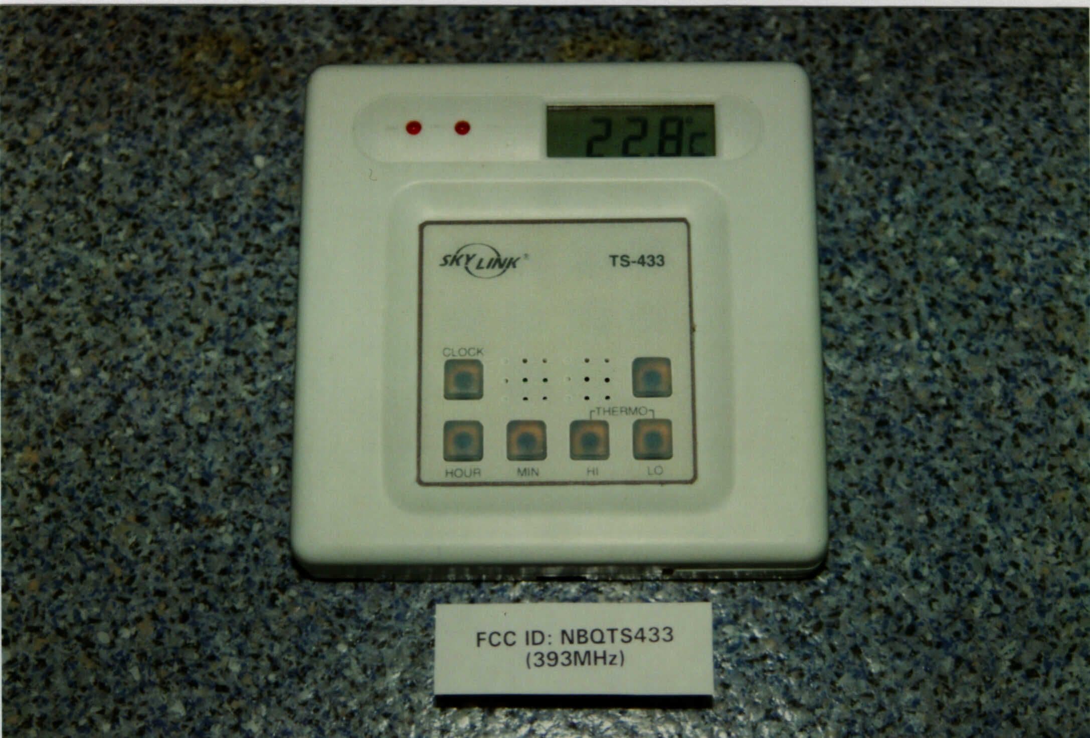 DSC - Part 15 Security/Remote Control Transmitter - FCC ID NBQTS433 - Secure Pro Holdings Limited