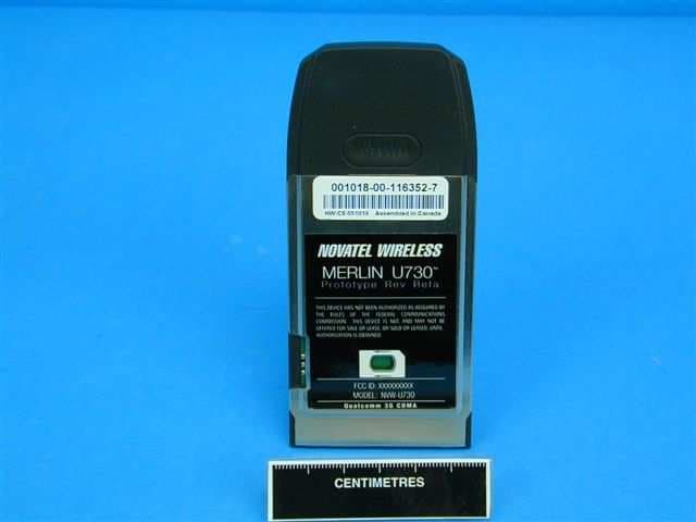 2G and 3G Radio Module - FCC ID NBZNRM-U730 - Novatel Wireless, Inc. (2)