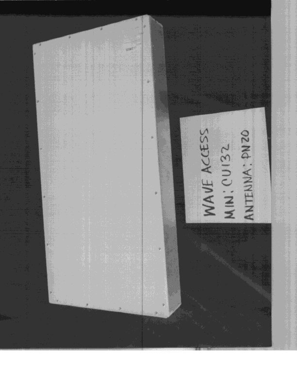 Point -to-Multipoint WLAN - FCC ID NCACU132V100NWUS - WaveAccess Ltd (4)