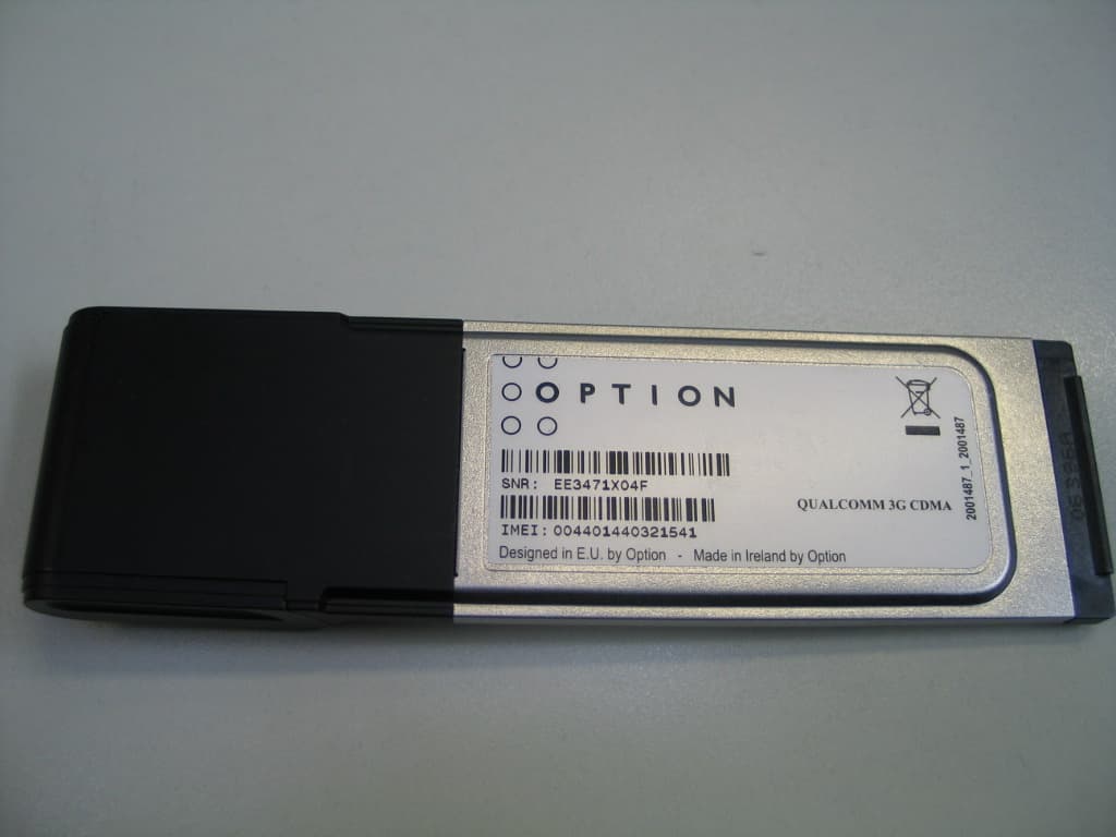 GSM/UMTS/EDGE/WCDMA/HSDPA/HSUPA ExpressCard - FCC ID NCMOGE0301 - Option (Crescent NV) (2)