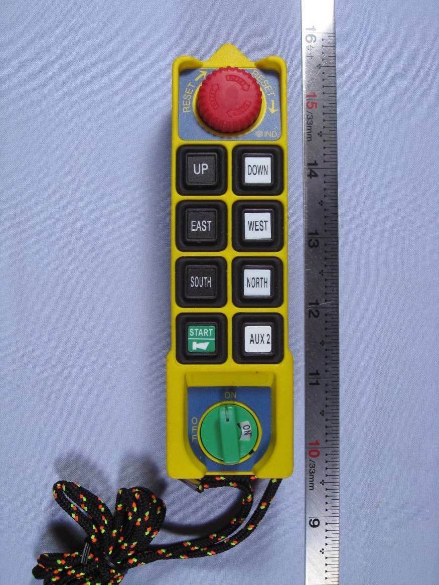SAGA1-K1/K2/K3/K4 Industrial Radio Remote Control - FCC ID NCT081K - Gain Electronic Co Ltd