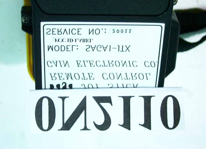 Transmitter - FCC ID NCTSAGA1-J - Gain Electronic Co Ltd