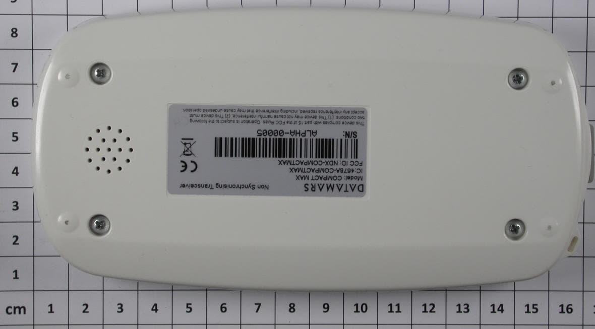 RFID handheld reader for animal indentification - FCC ID NDX-COMPACTMAX - Datamars SA (2)